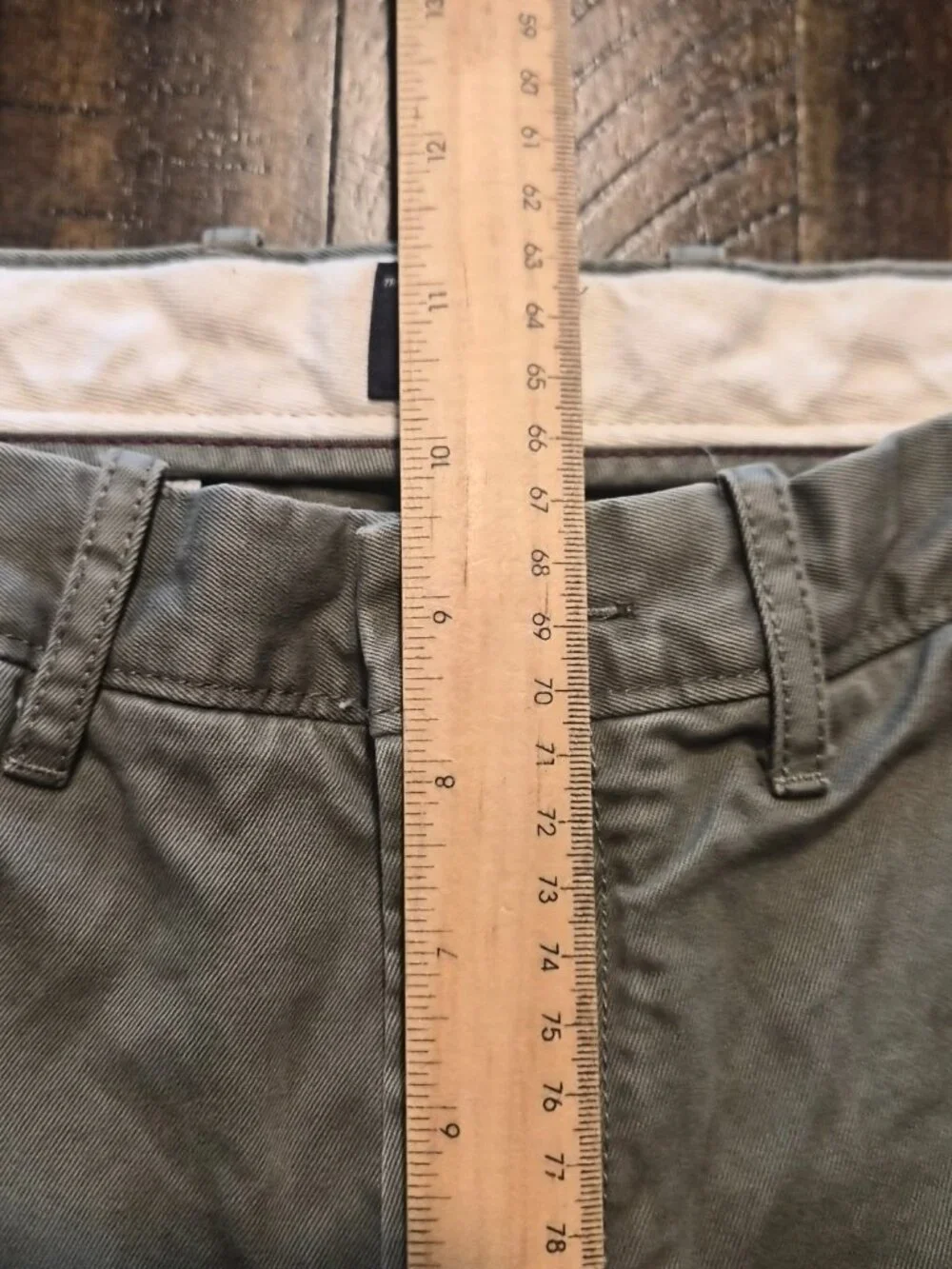 J Crew Pants Mens 30x30 Green Broken In Khaki Cotton Military Field Trouser G711